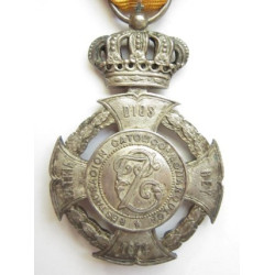 Medalla Don Carlos. Plata.