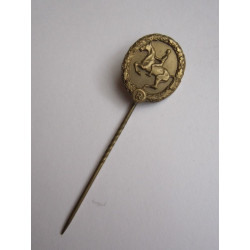 Pin miniatura del Deutsches Reiterabzeichen