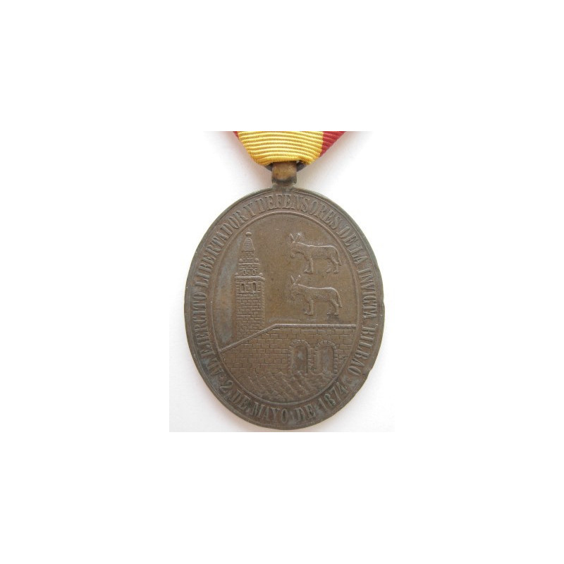 Medalla de Bilbao (variante de los asnos)