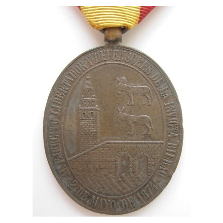 Medalla de Bilbao (variante de los asnos)