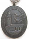 Medalla de Bilbao con cuatro pasadores.