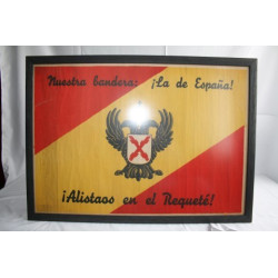 Cartel de reclutamiento Carlista