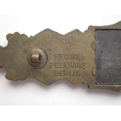 CCC Bronce (Fec. W.E. Peekhaus. Berlin)